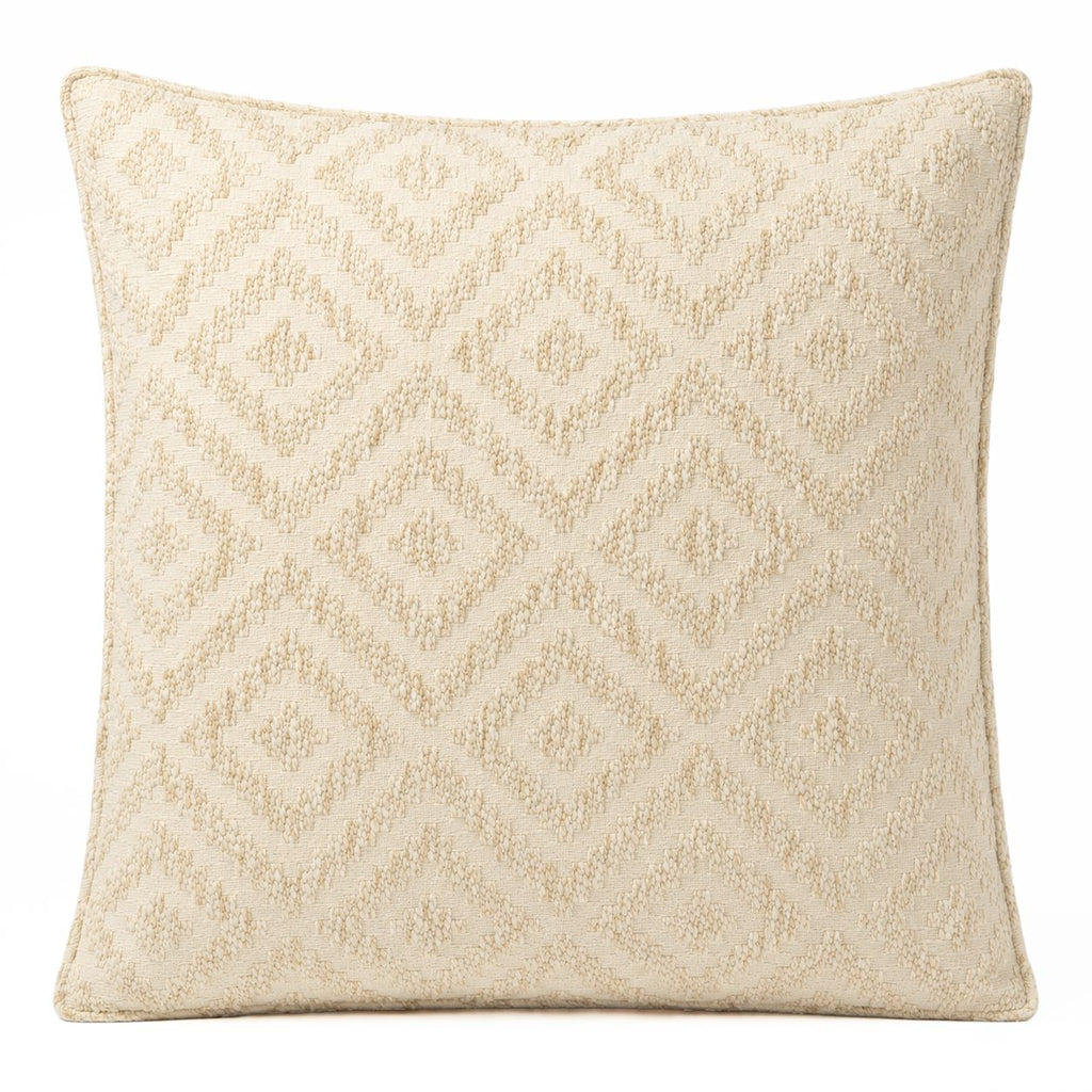 Classic Cushion Cover - Neutral Geo Creme - 60x60cm - Jumbo Style