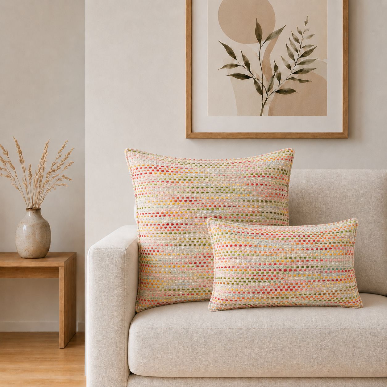 Classic Cushion Cover - Hidden Rainbow - 60x60cm - Jumbo Style