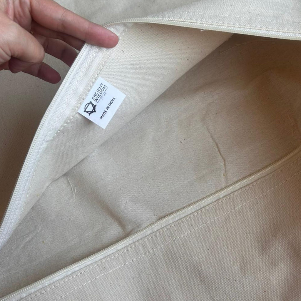 Classic Cushion Cover - Neutral Geo Creme - 60x60cm - Jumbo Style