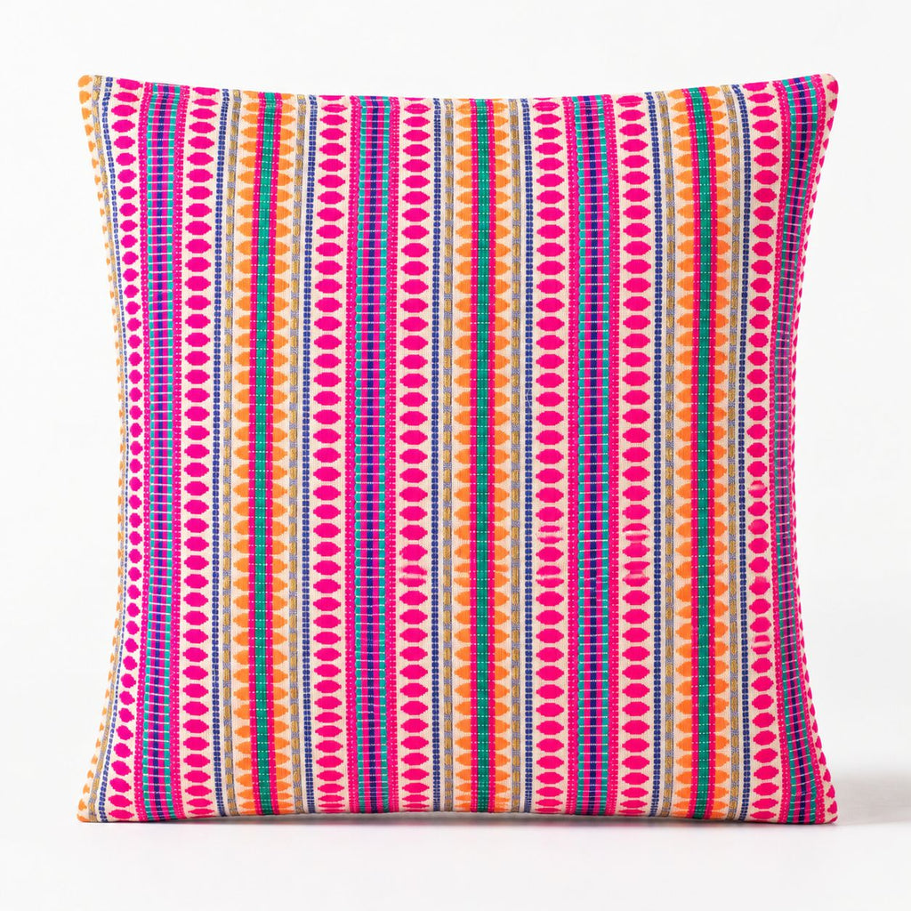 Classic Cushion Cover - Neon Stripes - 60x60cm - Jumbo Style