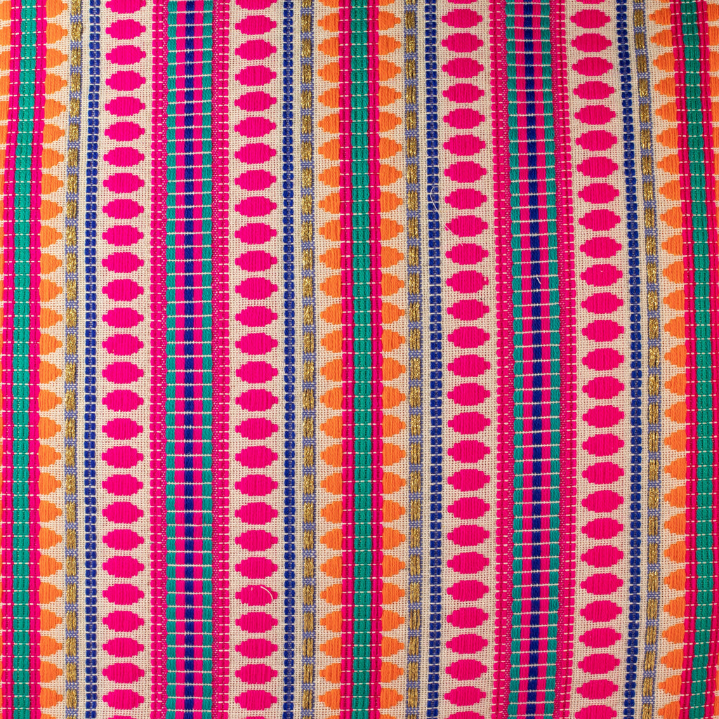 Classic Cushion Cover - Neon Stripes - 60x60cm - Jumbo Style