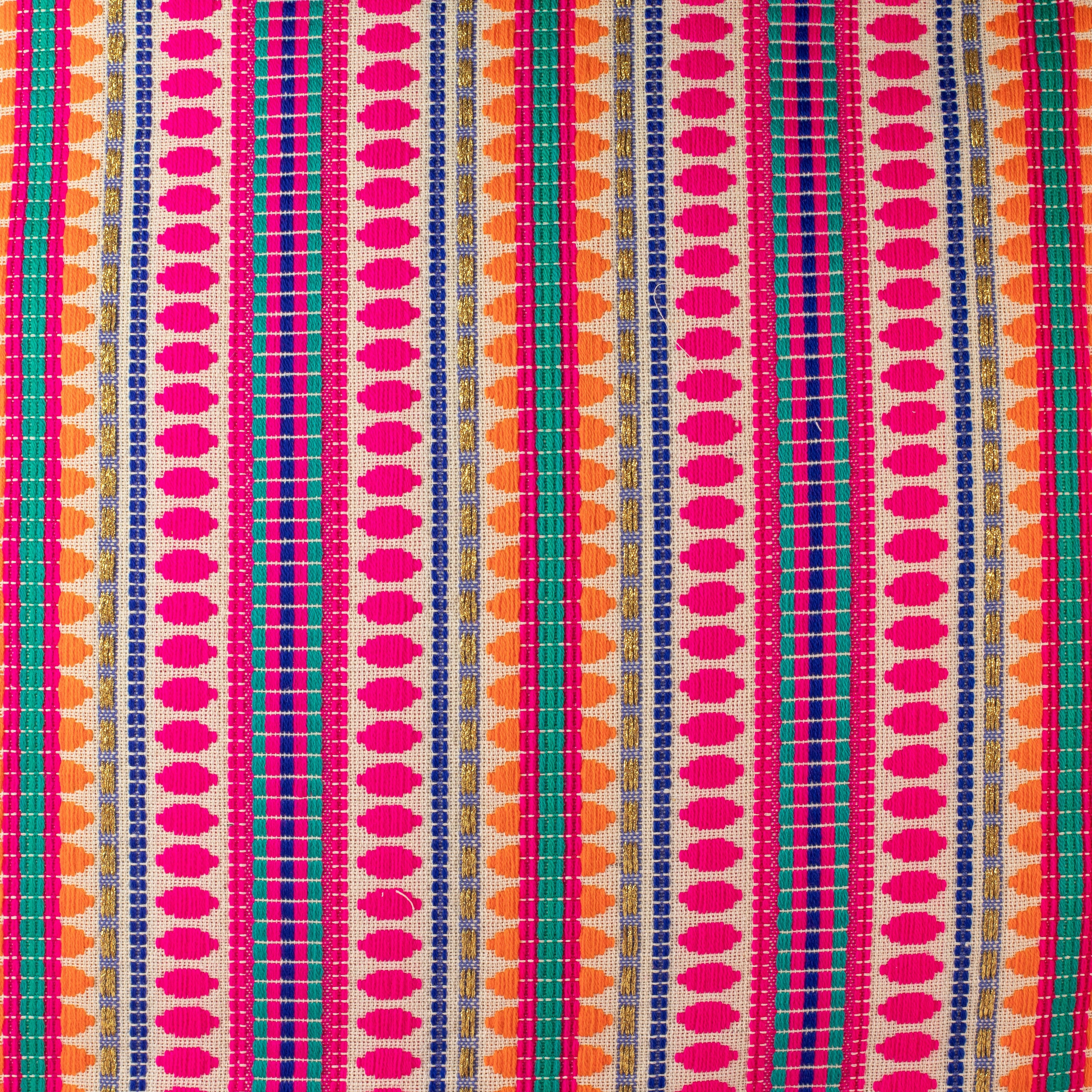 Classic Cushion Cover - Neon Stripes - 60x60cm - Jumbo Style