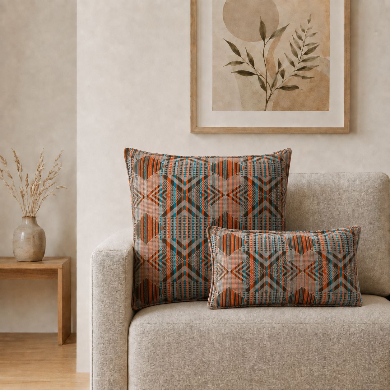 Classic Cushion Cover - Urban Tribal - 60x60cm - Jumbo Style